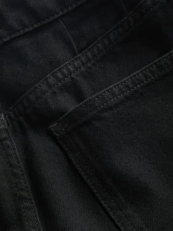 Black Hourglass High Rise Palazzo Wide Leg Jeans