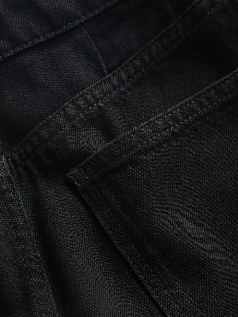 Black Hourglass High Rise Palazzo Wide Leg Jeans