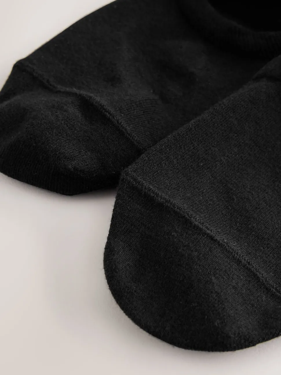 Black Invisible Socks 3 Pack