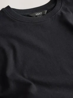 Black Jersey 2-In-1 Dress