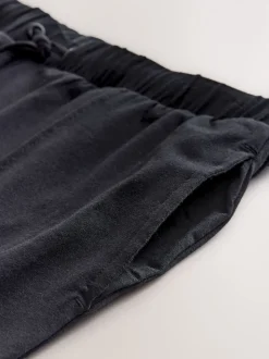 Black Jersey Joggers