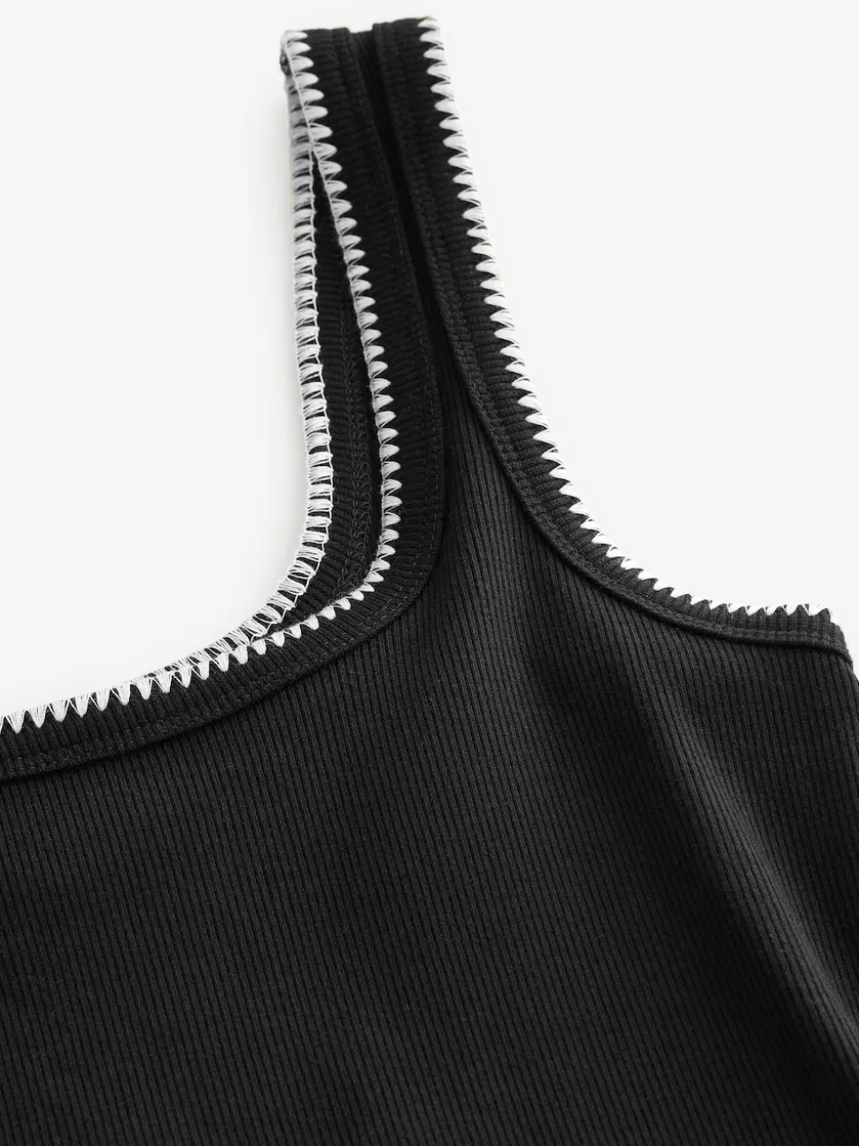 Black Jersey Midi Summer Dress