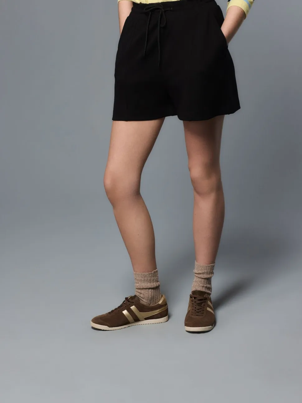 Black Jersey Shorts