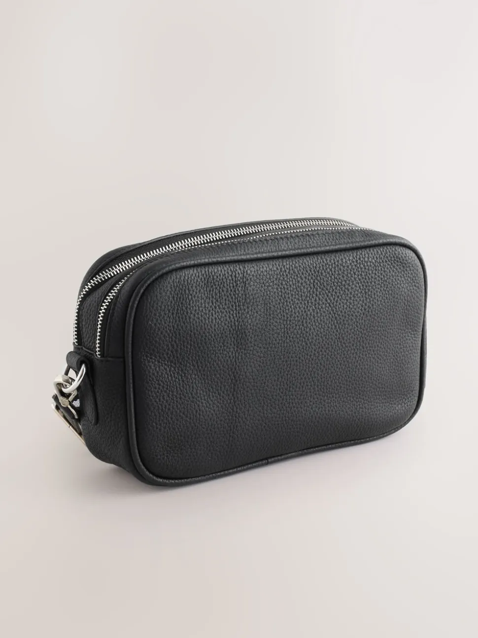 Black Leather Camera Bag