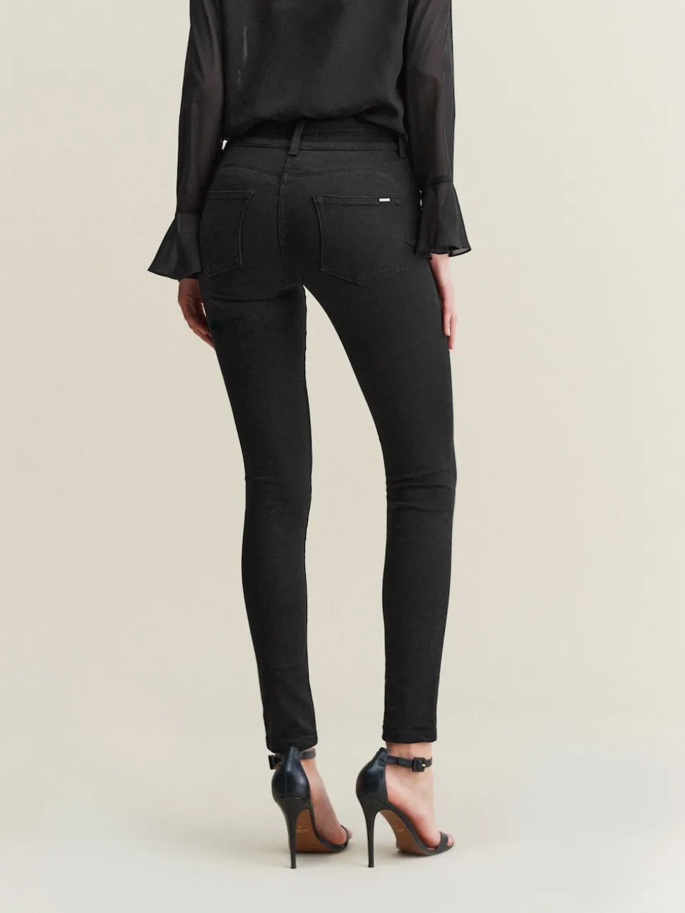 Black Lift Slim And Shape Skinny Jeans