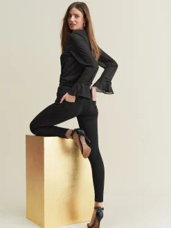 Black Lift Slim And Shape Skinny Jeans