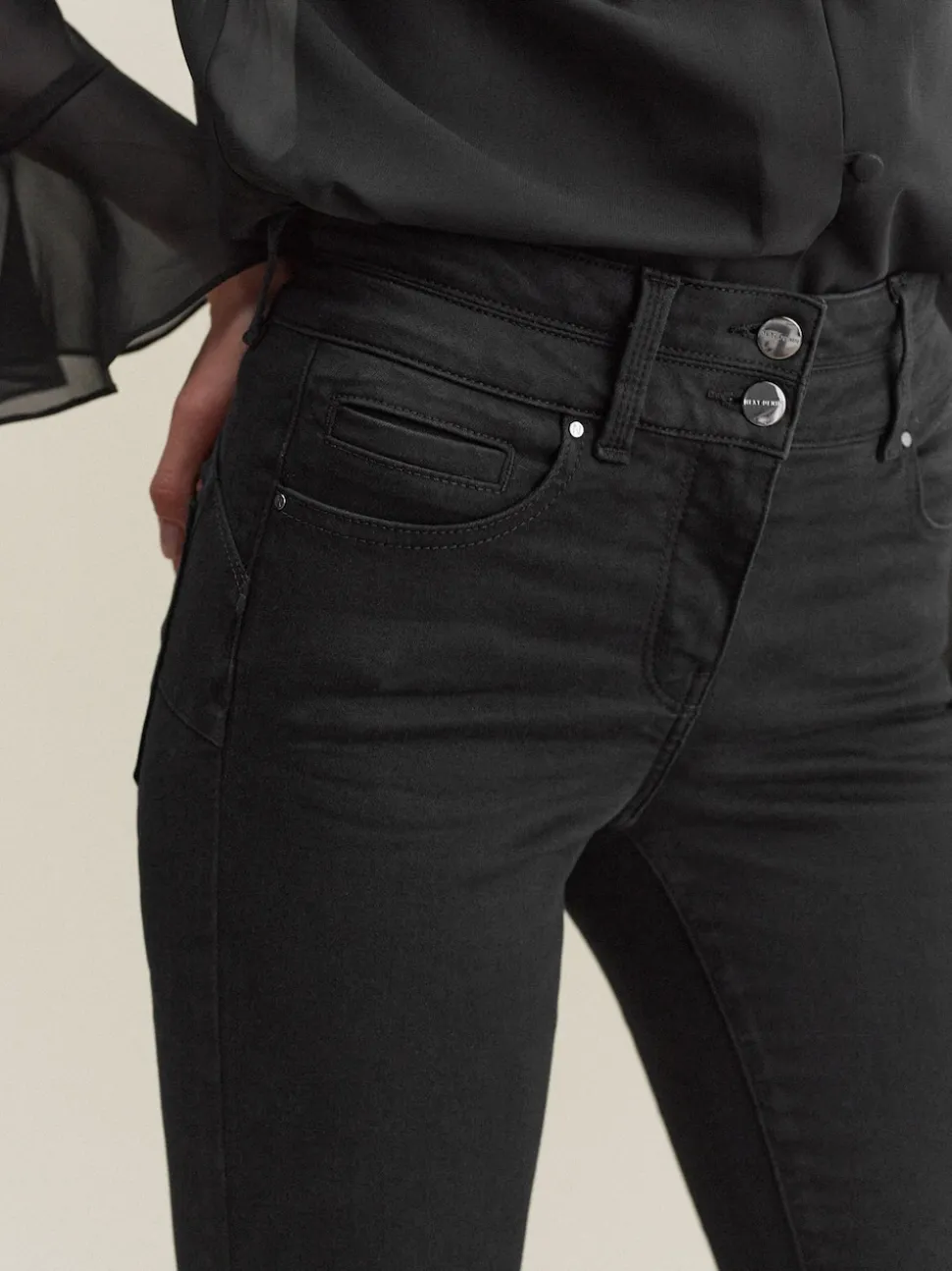 Black Lift Slim And Shape Skinny Jeans