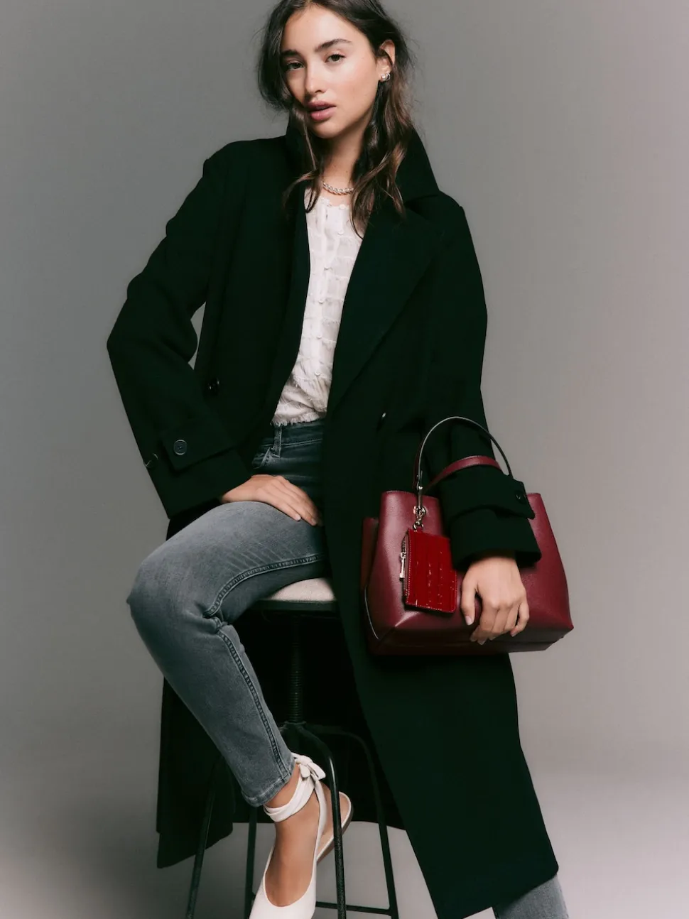 Black Long Maxi Coat