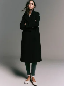 Black Long Maxi Coat
