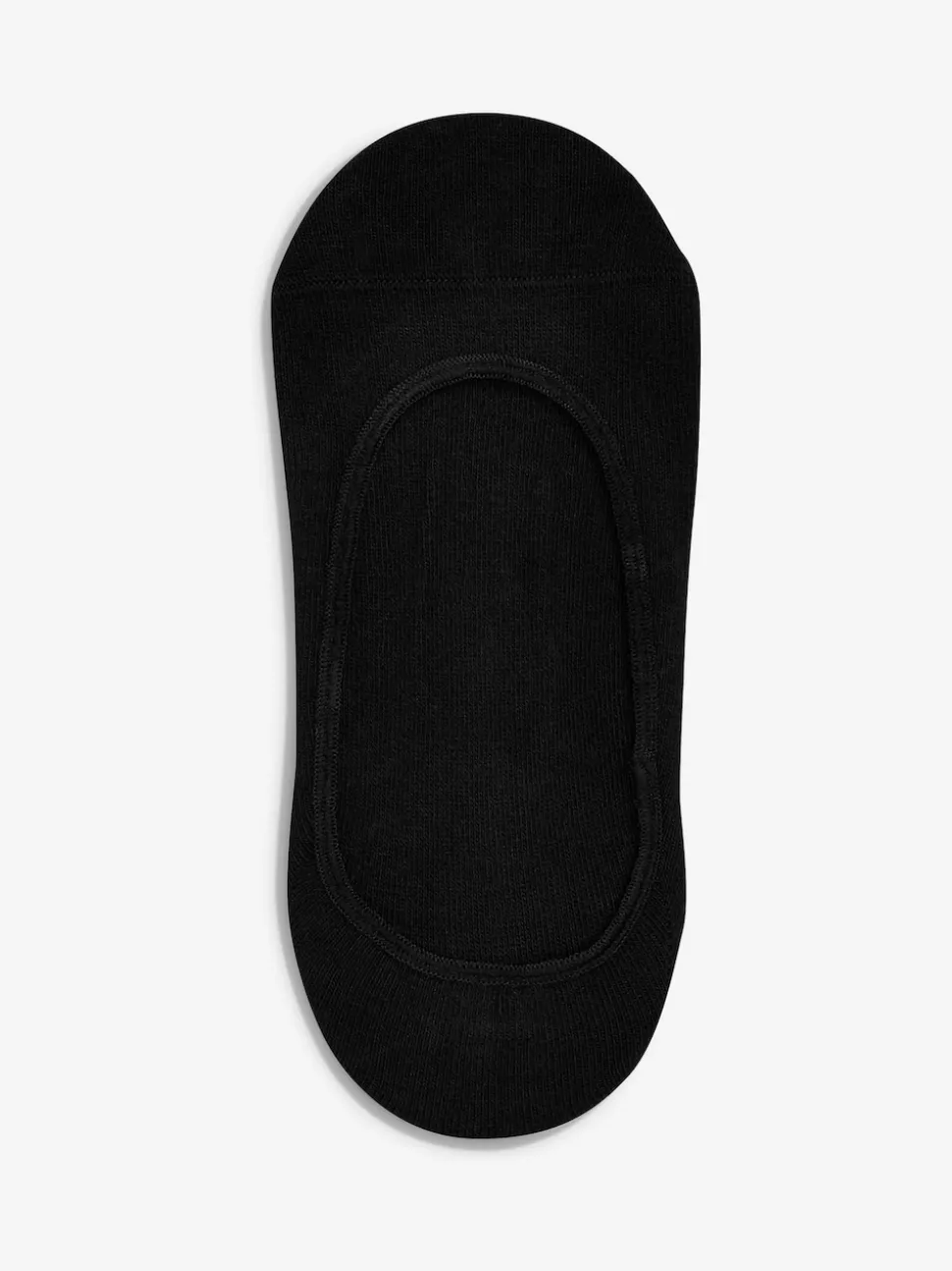 Black Low Cut Invisible Footsie Socks 3 Pack