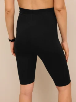 Black Maternity Cycle Shorts