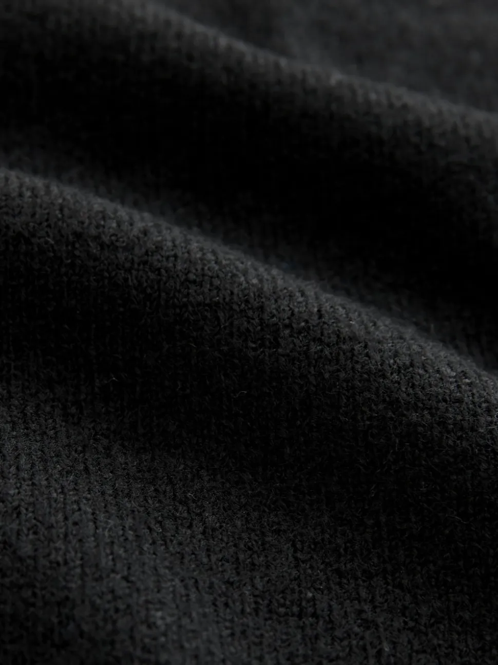 Black Maternity Knitted Nursing Jumper