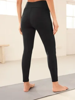 Black Maternity Sports Leggings