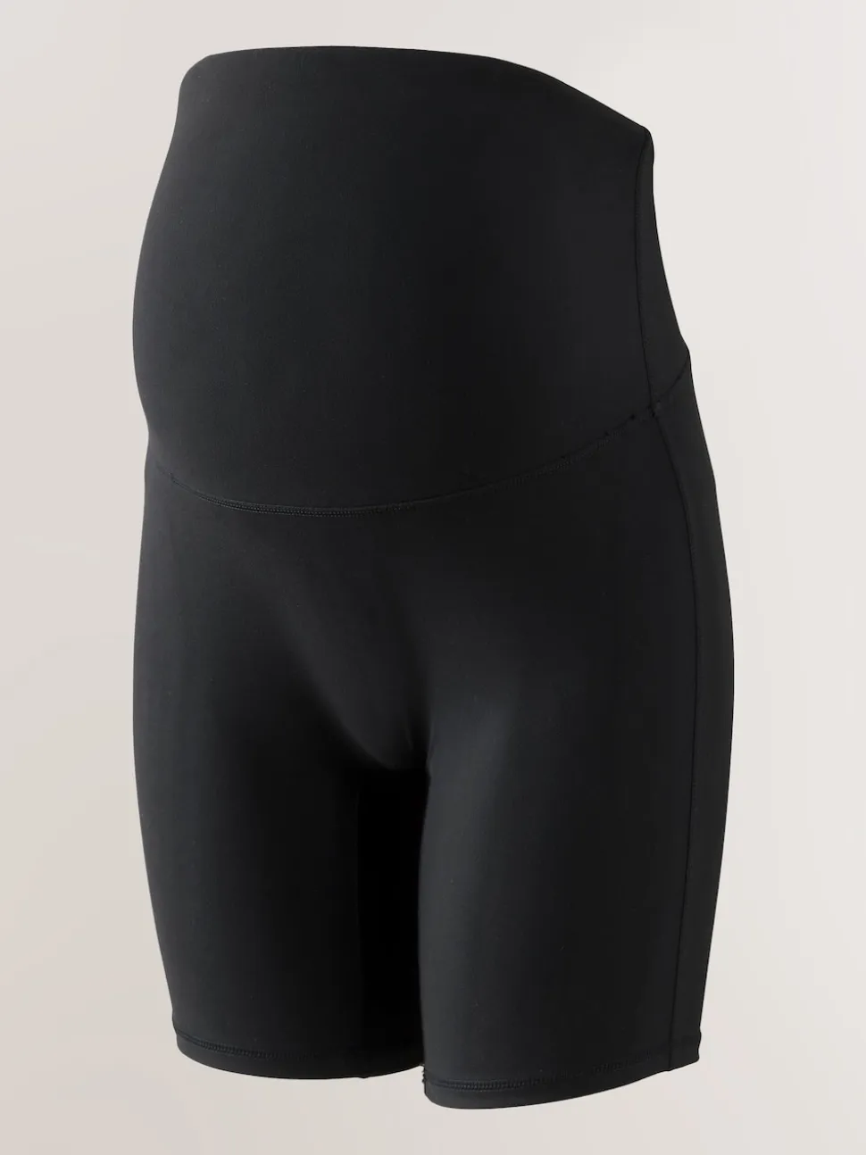 Black Maternity Sports Shorts