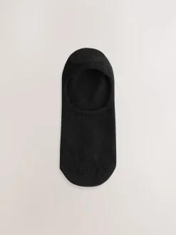 Black Modal Invisible Socks 4 Pack