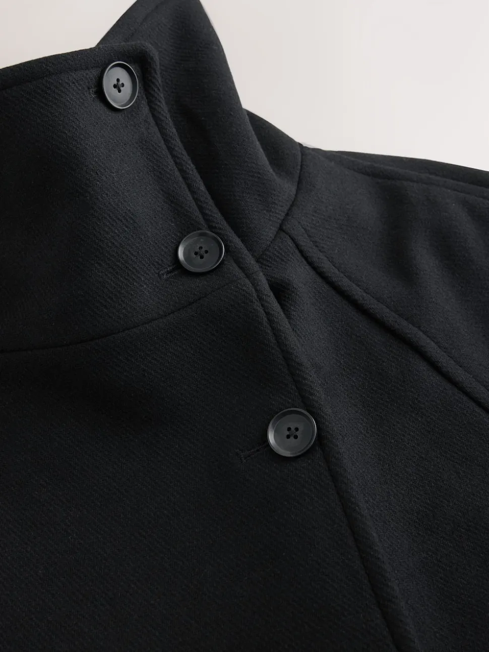 Black N. Premium Funnel Coat