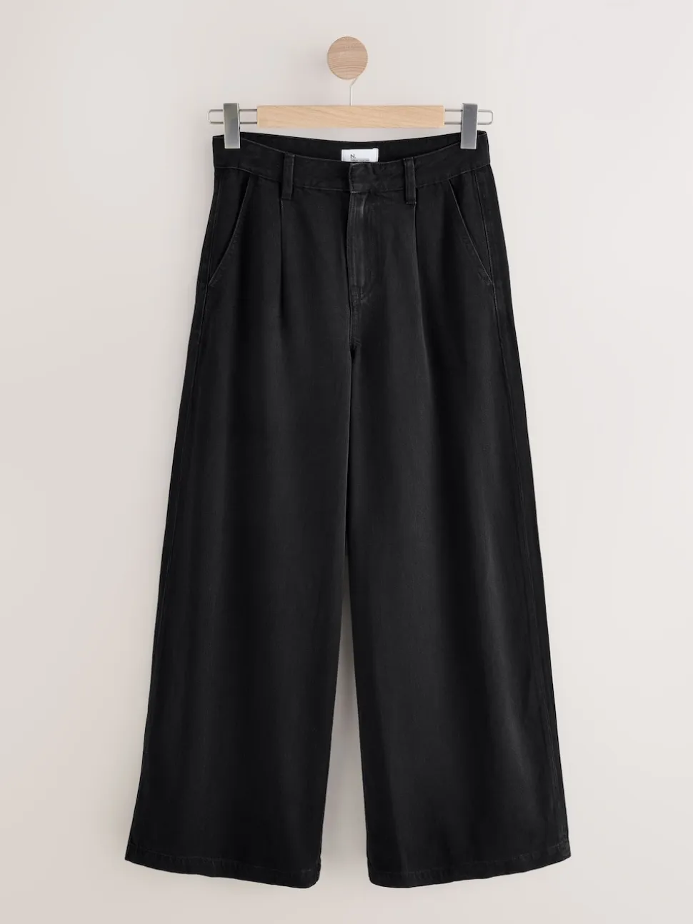 Black N. Premium Palazzo Wide Leg Jeans