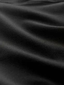 Black Next Active Sports Tummy Control High Waisted Dry Tech Mid Length Sculpting Leggings