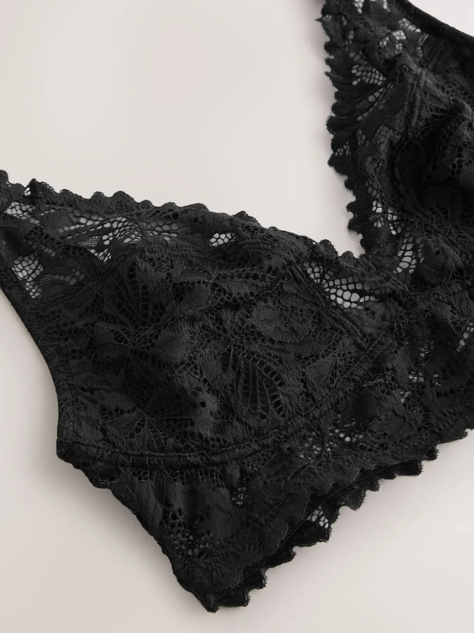 Black Non Pad Non Wire Lace Ultimate Comfort Bra