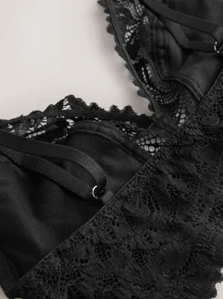 Black Non Pad Non Wire Lace Ultimate Comfort Bra