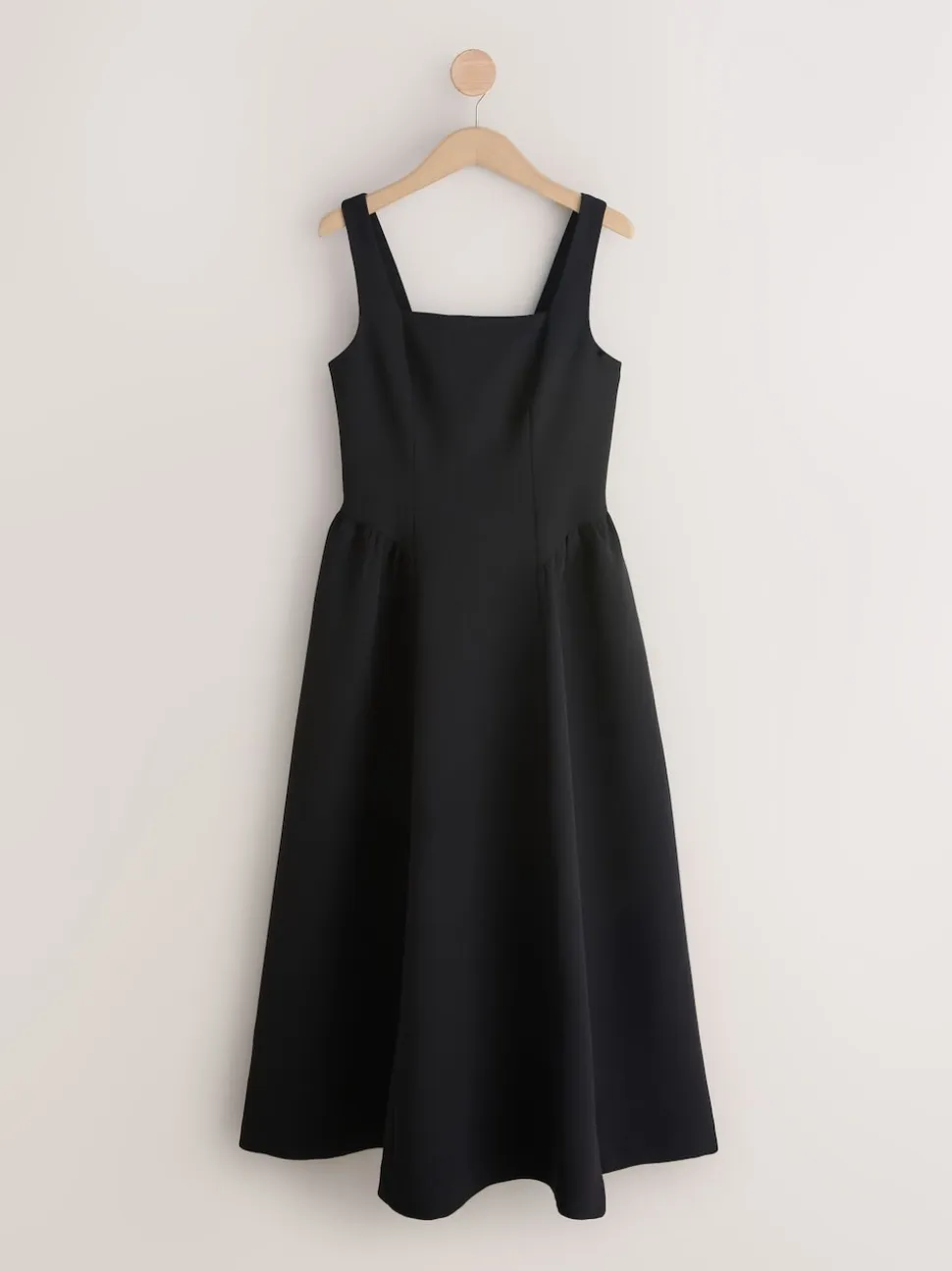 Black Occasion Cinched Waist Maxi Dress