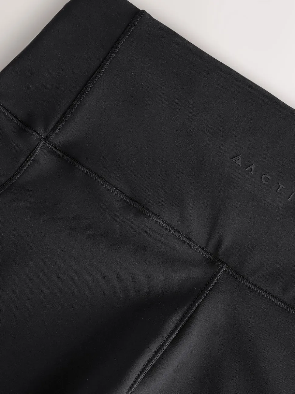 Black Outdoor Fleece Lined Warm Handle Leggings