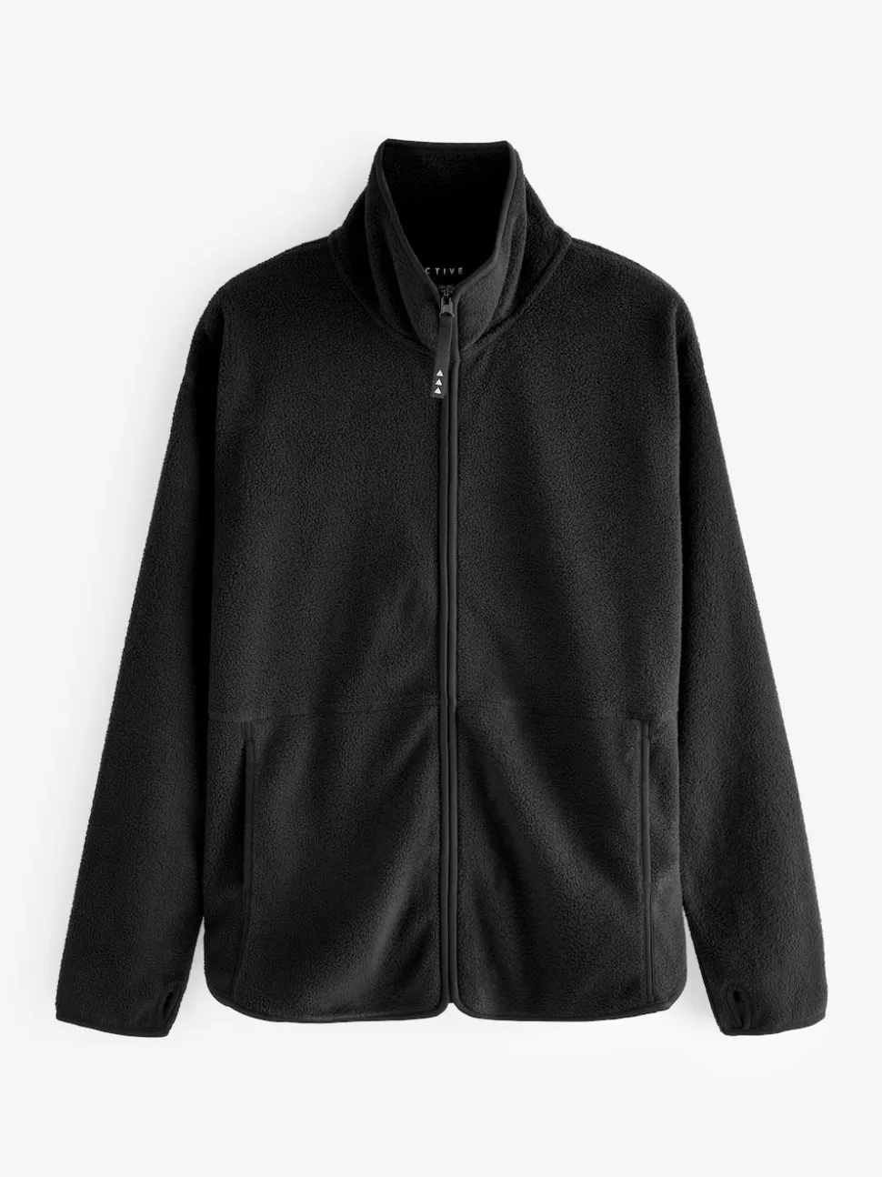 Black Outdoor Lightweight Fleece