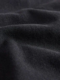Black Oversize Denim Shirt