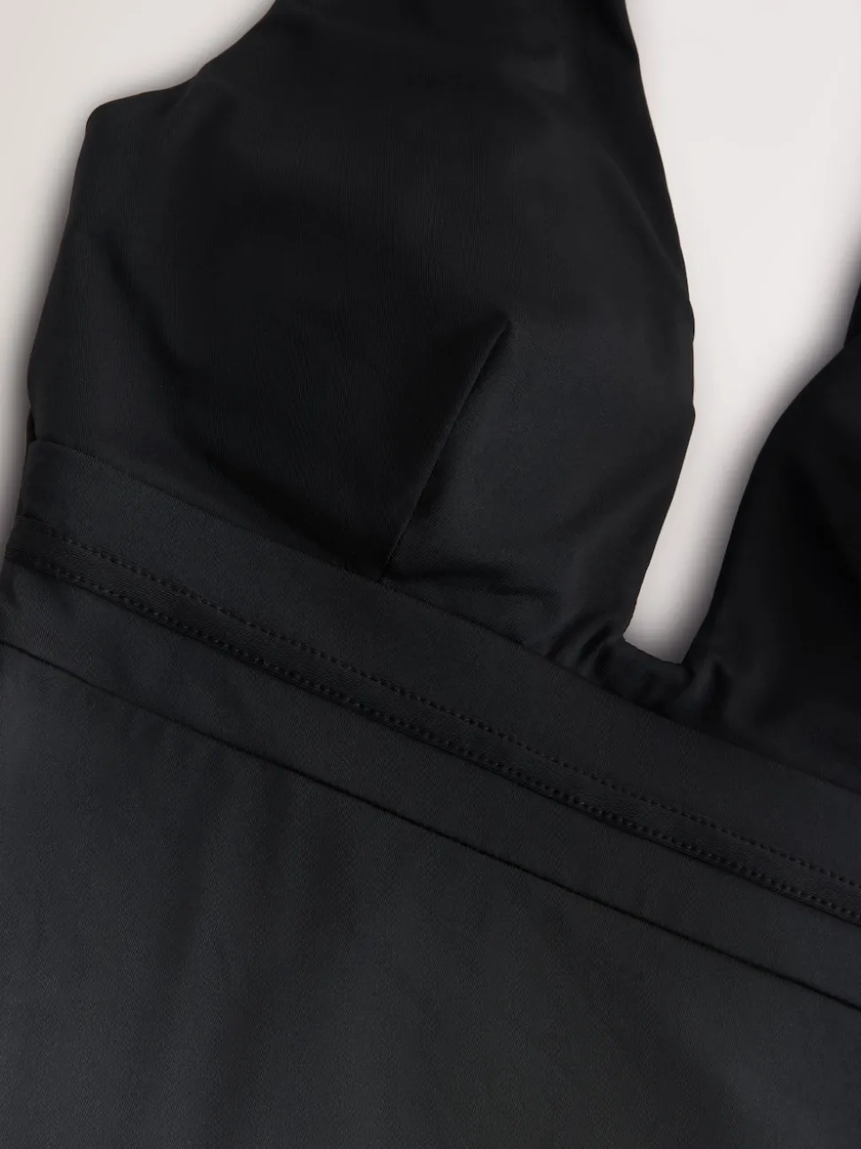 Black Plunge Shaping Tummy Control Swimsuit