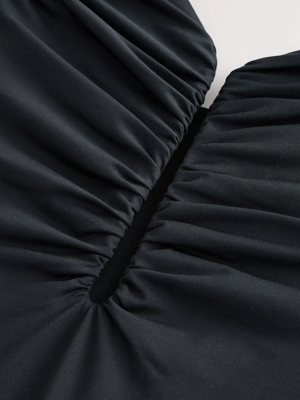Black Plunge Tummy Control Swimsuit