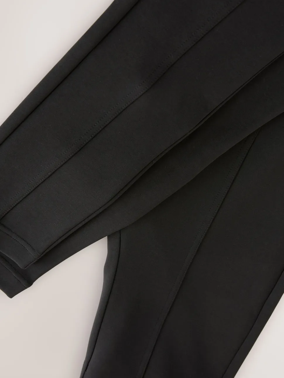 Black Ponte Leggings