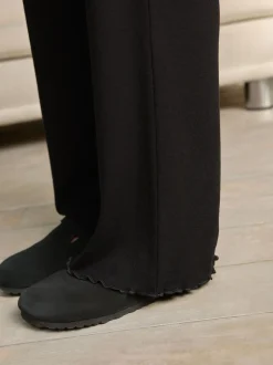 Black Premium Thermal Maximum Warmth Merino Wool Trousers
