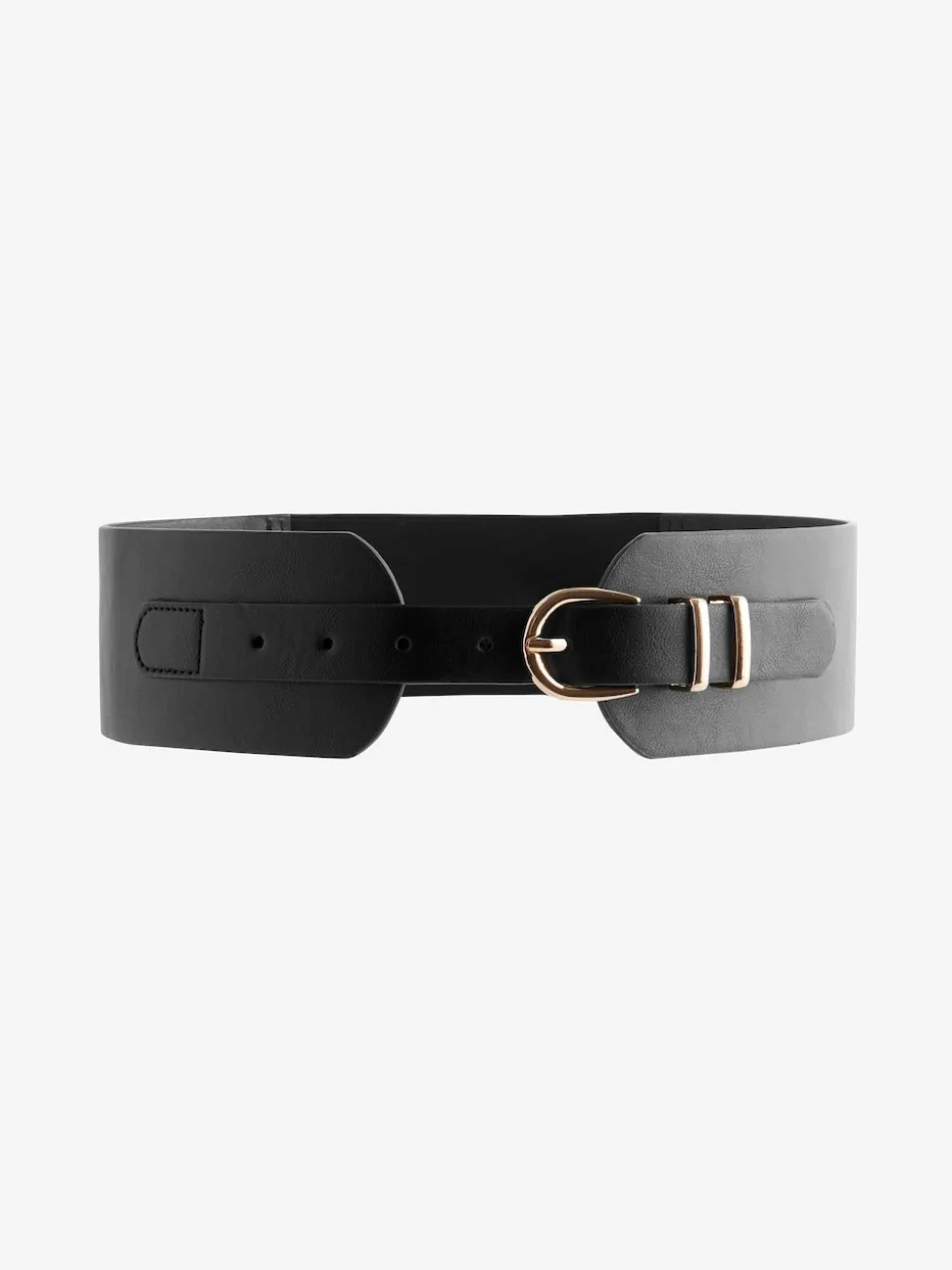 Black PU Corset Belt