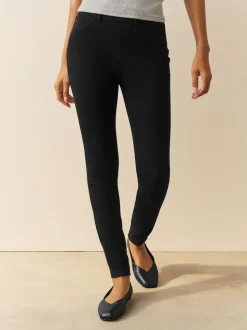 Black/ Rinse Blue/ Grey Full Length Jersey Denim Leggings 3 Pack