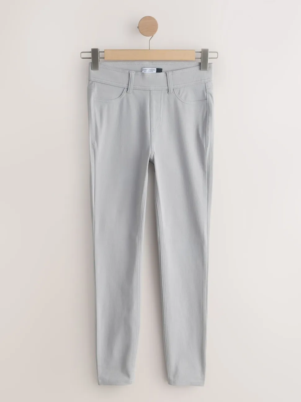 Black/ Rinse Blue/ Grey Full Length Jersey Denim Leggings 3 Pack