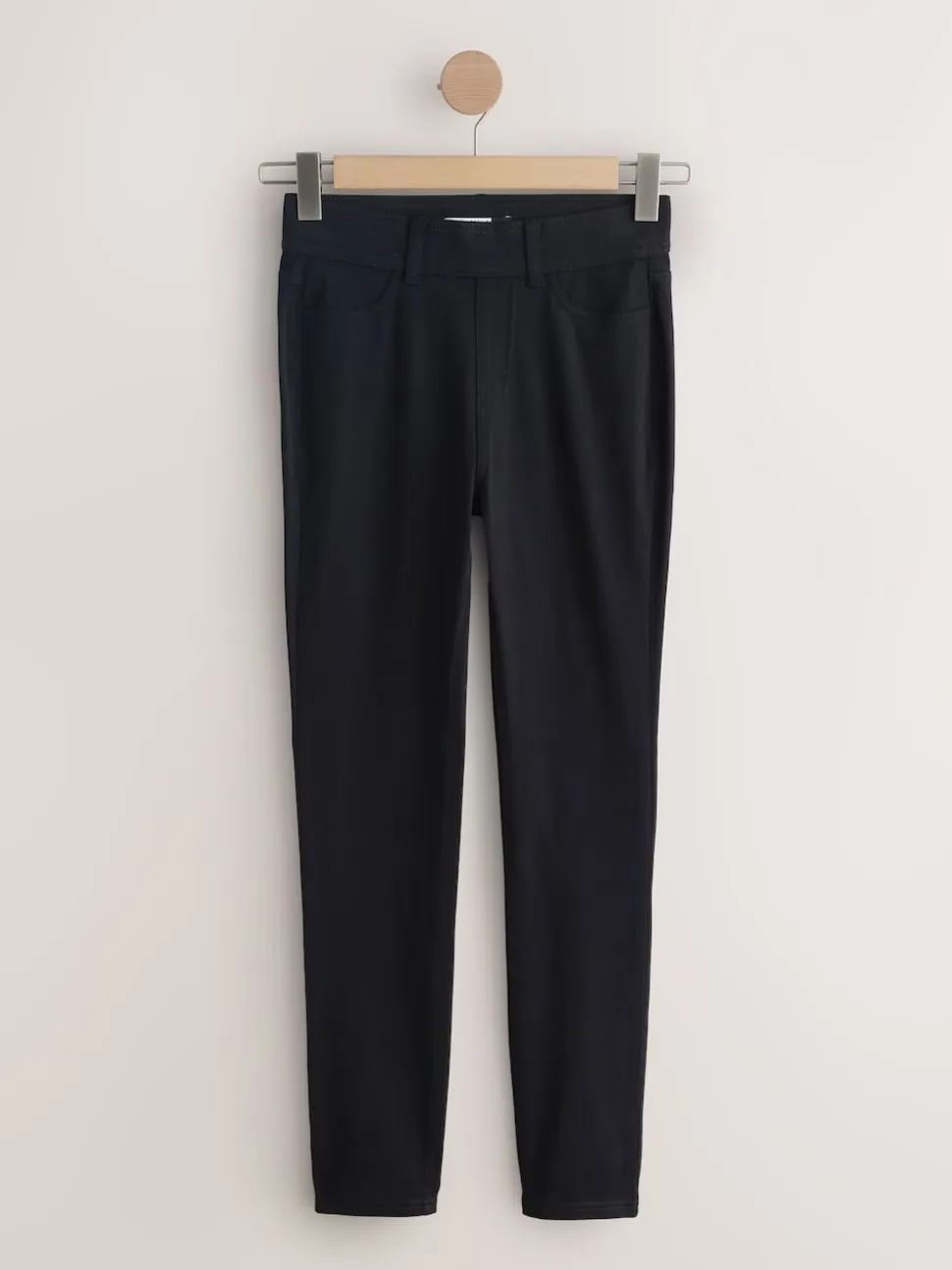 Black/ Rinse Blue/ Grey Full Length Jersey Denim Leggings 3 Pack