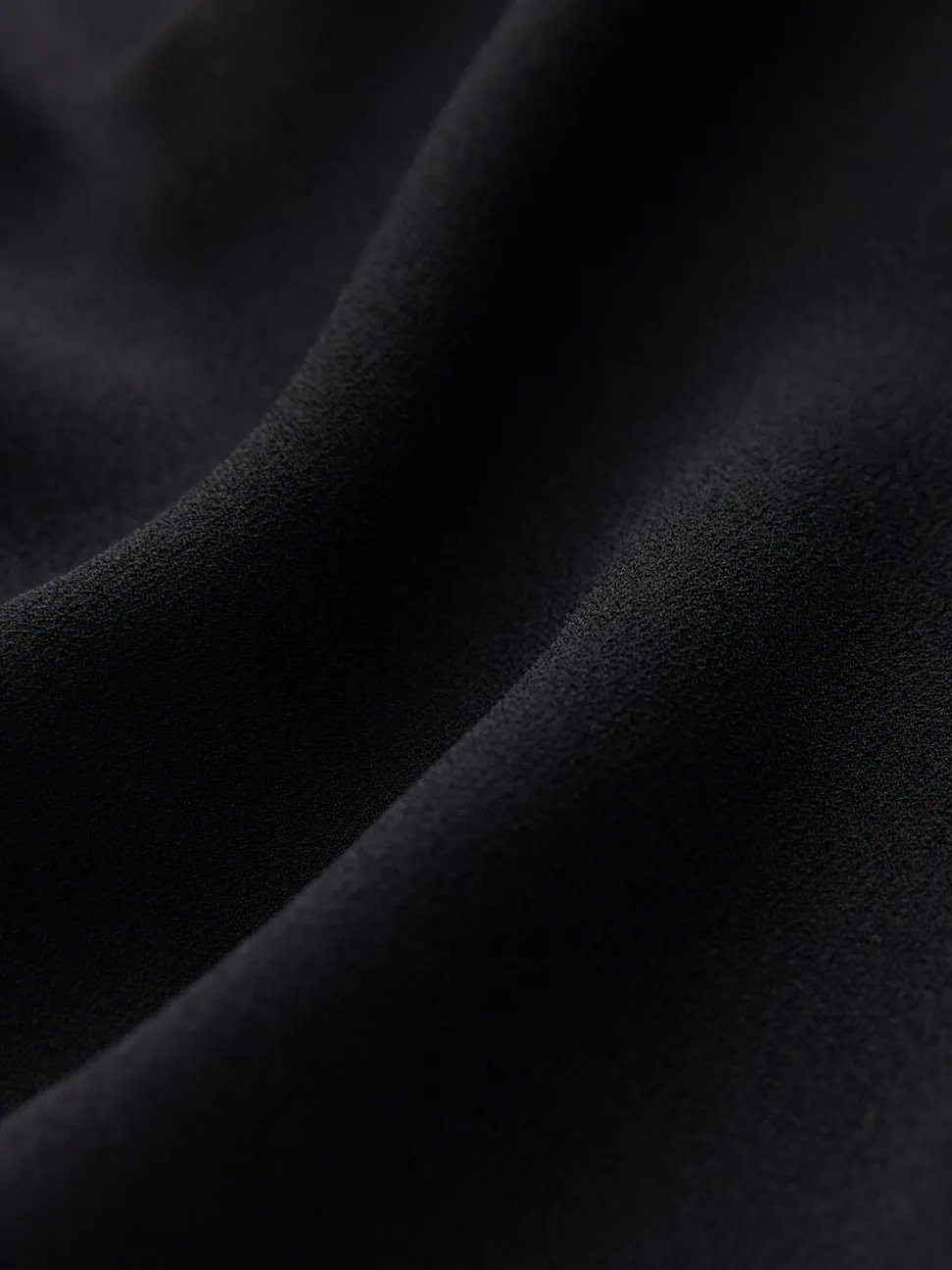 Black Ruched Short Sleeve Midi Dress
