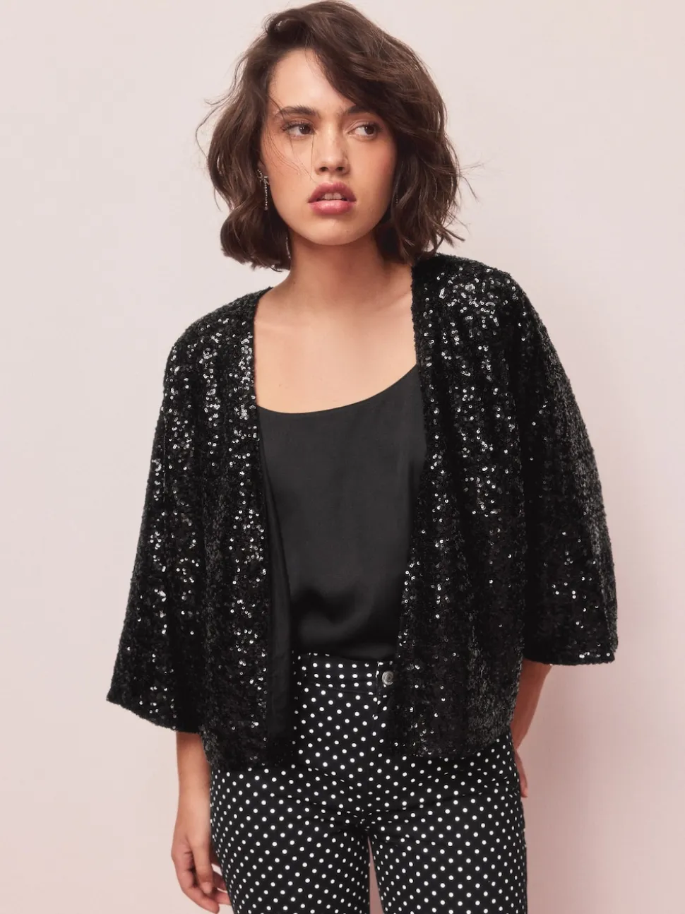 Black Sequin Jacket