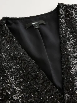 Black Sequin Jacket