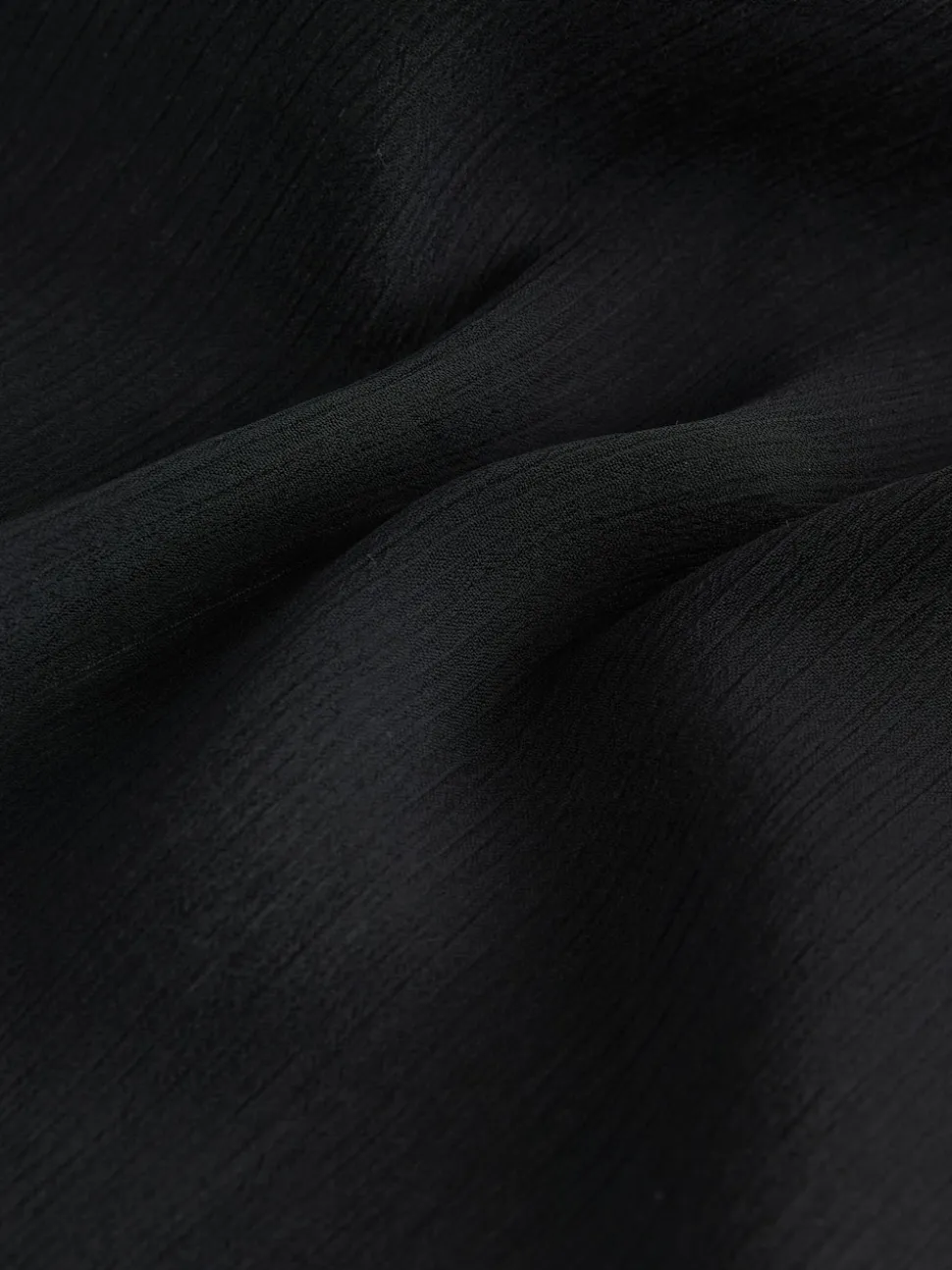 Black Sheer Beach Wide Leg Trousers