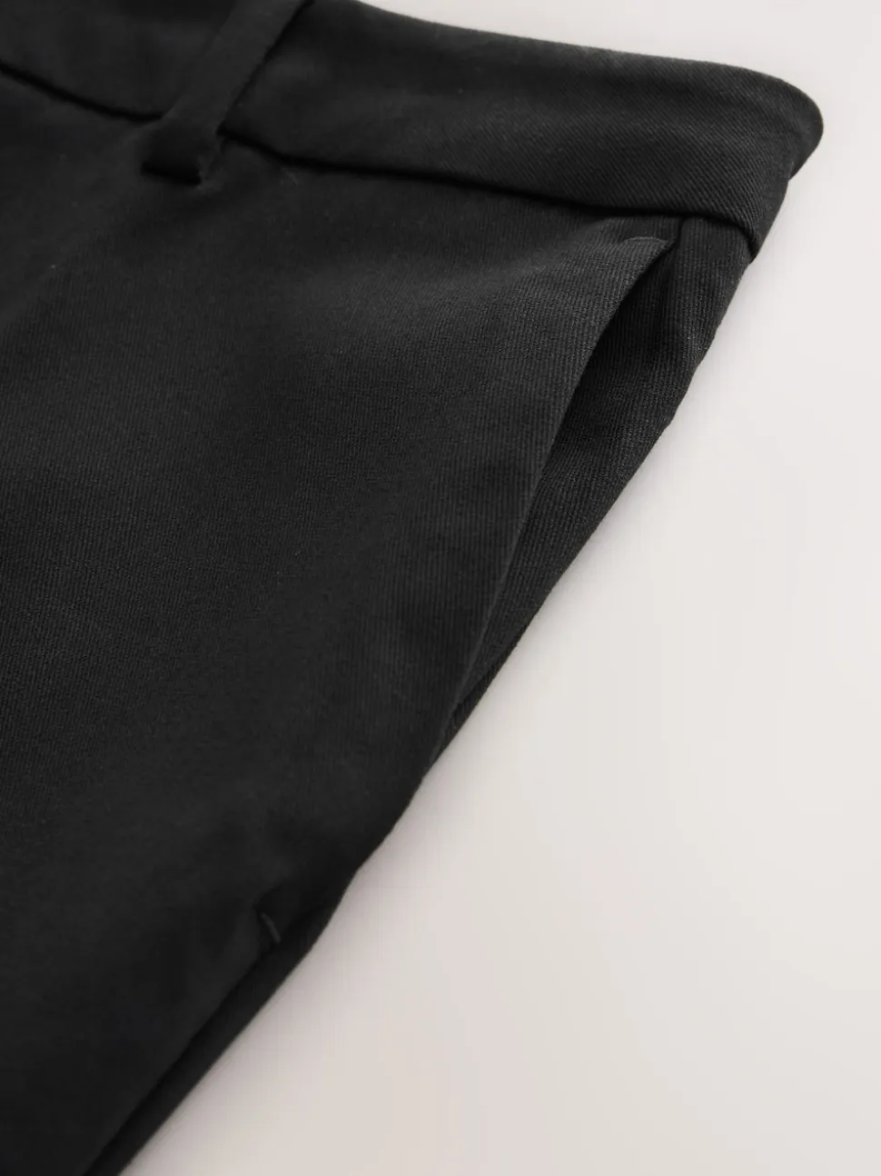 Black Skinny Tailored Trousers