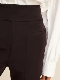 Black Skinny Tailored Trousers