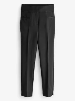 Black Skinny Tailored Trousers