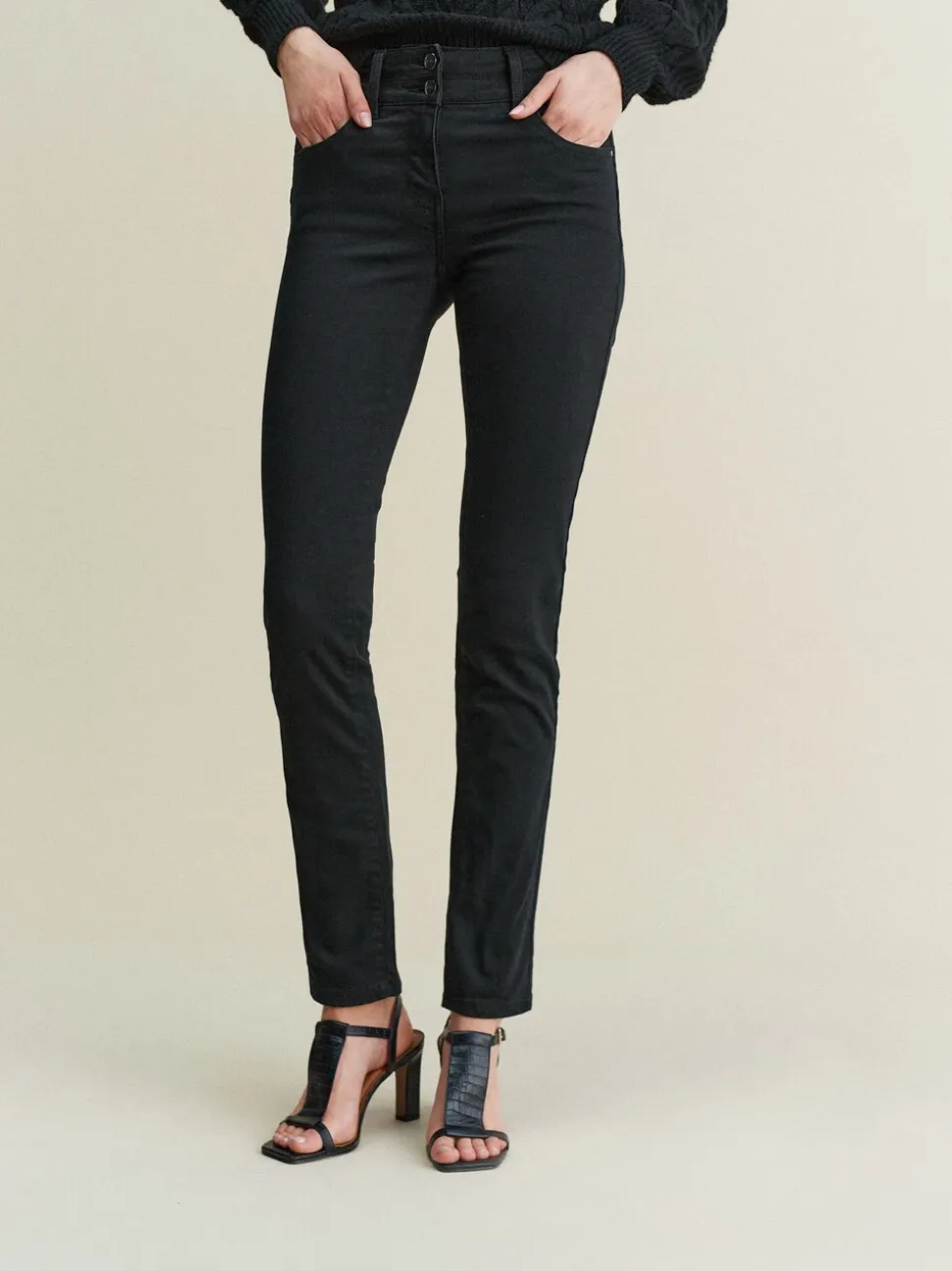 Black Slim Lift And Shape Jeans