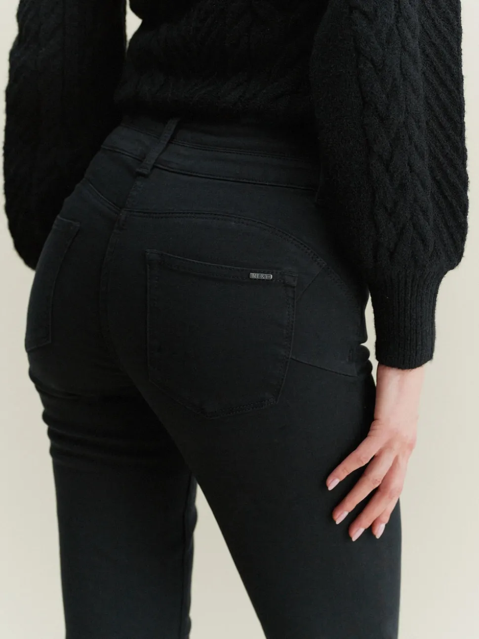 Black Slim Lift And Shape Jeans