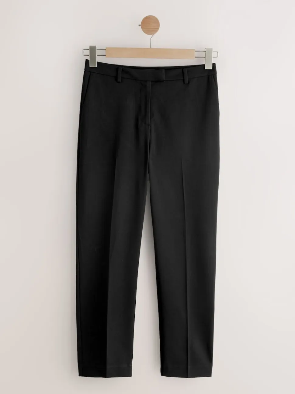 Black Slim Tailored Trousers