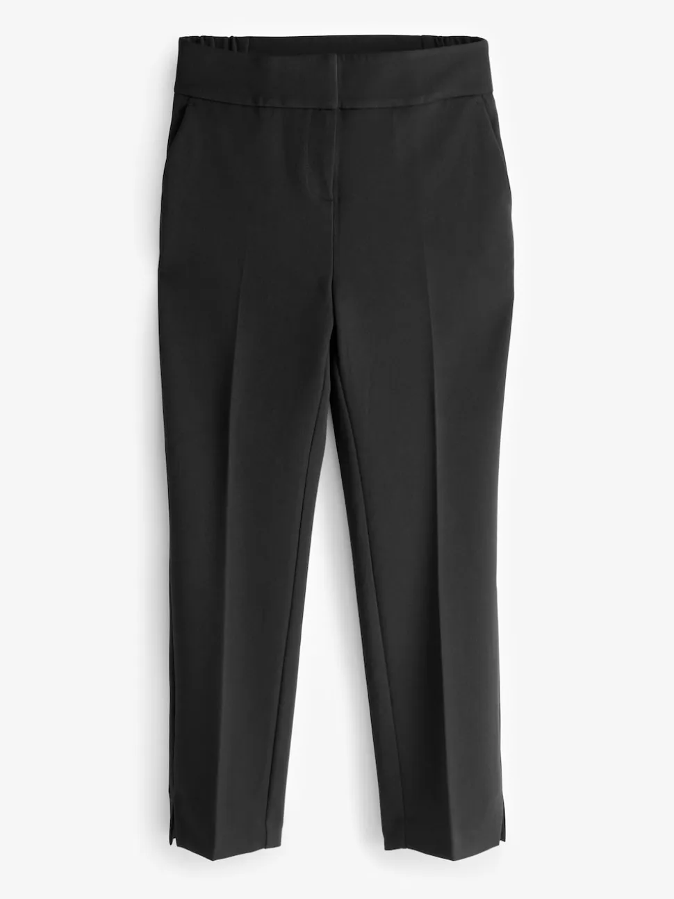 Black Slim Tailored Trousers