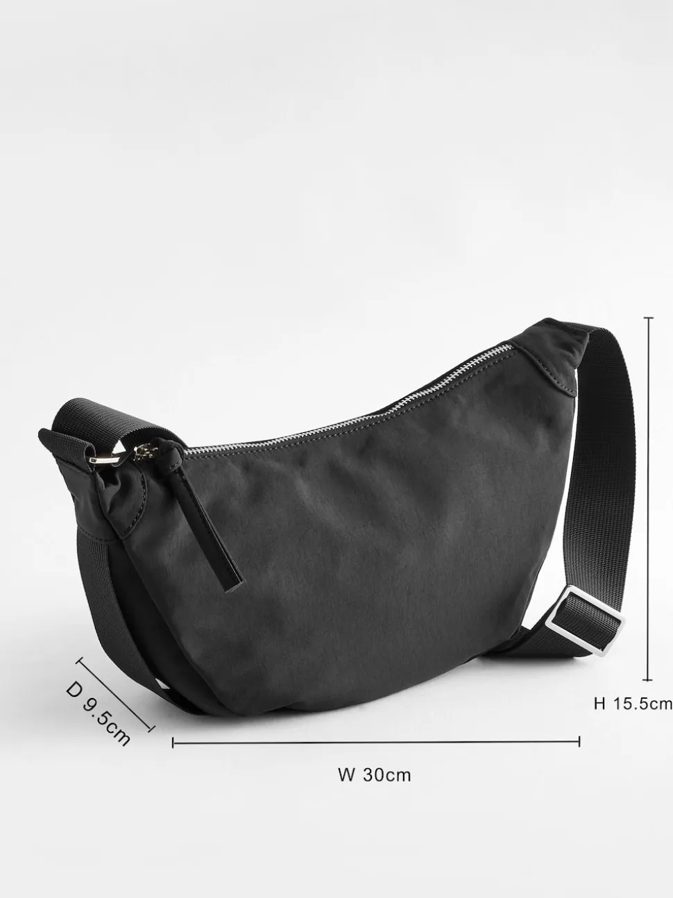 Black Sling Cross Body Bag