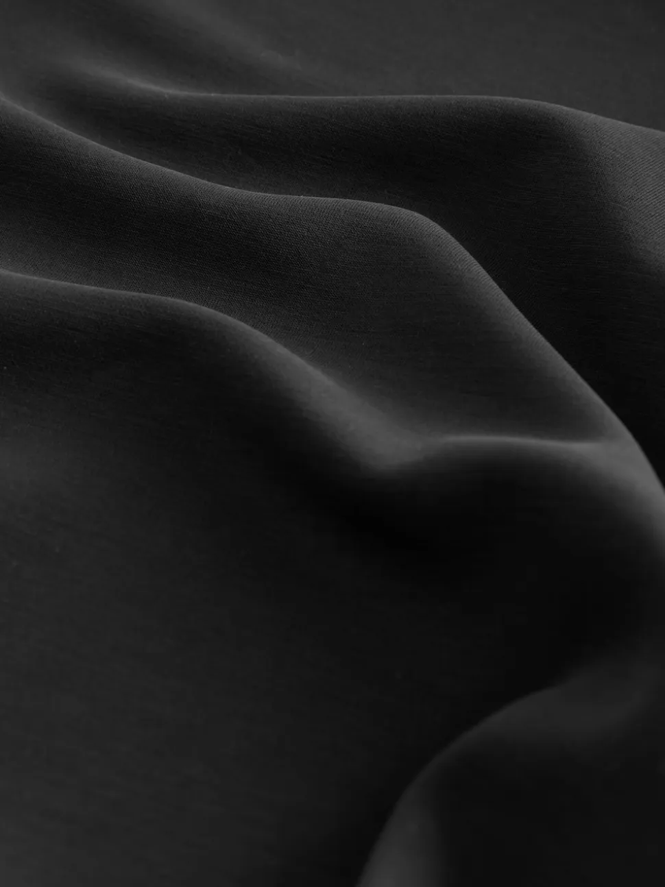 Black Slinky Supersoft Jersey Modal Blend Wide Leg Pull On Trousers