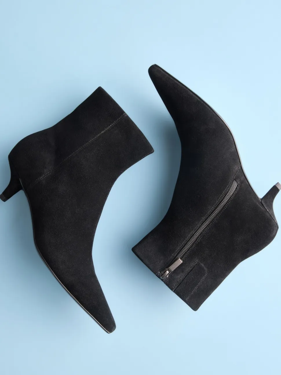 Black Tabitha Simmons x Next Underset Heel Ankle Boots